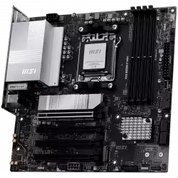 MSI PRO B850M-P WIFI, mATX, Socket AM5, 4x DDR5 Dual Channel DDR5 up to 8200(OC)MHz, 4x PCIe x16 slot, 3x M.2 slot, 4x USB 2.0, 2x USB 5Gbps, 1x USB 10Gbps, 1x USB 10Gbps Type-C, DP, 7.1 HD Audio, 5G LAN, WiFI 7, BT, 3Y