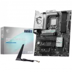 MSI PRO B860 GAMING PLUS WIFI, ATX, LGA 1851, 4x DDR5 Dual Channel DDR5 up to 8600(OC)MHz, 4x PCIe x16 slot, 3x M.2 slot, 4x USB 2.0, 2x USB 5Gbps, 2x USB 10Gbps, 1x USB 40Gbps Type-C, HDMI, DP, 7.1 HD Audio, 5G LAN, WiFi, BT, 3Y