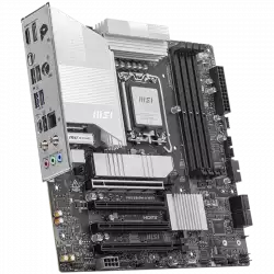 MSI PRO B860M-A WIFI, mATX, LGA 1851, 4x DDR5 Dual Channel DDR5 up to 8600(OC)MHz, 4x PCIe x16 slot, 3x M.2 slot, 2x USB 2.0, 2x USB 5Gbps, 1x USB 10Gbps, 1x USB 5Gbps Type-C, HDMI, DP, 7.1 HD Audio, 5G LAN, WiFi , BT, 3Y MSI PRO B860M-A WIFI, mATX, LGA 1851, 4x DDR5 Dual Channel DDR5 up to 8600(OC)MHz, 4x PCIe x16 slot, 3x M.2 slot, 2x USB 2.0, 2x USB 5Gbps, 1x USB 10Gbps, 1x USB 5Gbps Type-C, HDMI, DP, 7.1 HD Audio, 5G LAN, WiFi , BT, 3Y