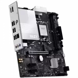 MSI PRO H810M-B, mATX, LGA 1851, 2x DDR5 Dual Channel DDR5 up to 6400(OC)MHz, 1x PCIe x16 slot, 1x M.2 slot, 4x USB 2.0, 2x USB 5Gbps, HDMI, DP, 7.1 HD Audio, 2.5G LAN, 3Y