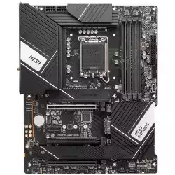 MSI PRO Z790-A WIFI DDR4, Socket 1700, Dual Channel DDR4 5333+MHz, 3x PCIe x16 slot, 4x M.2 slot, 1x HDMI, 2x USB 3.2 Gen 1, 4x USB 2.0, 1x USB 3.2 Gen 2, 7.1 HD Audio, 2.5Gbps LAN, 3Y