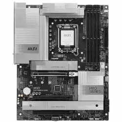 MSI PRO Z890-A WIFI, LGA 1851, Dual Channel DDR5 up to 9200(OC)MHz, 3x PCIe x16 slots, 4x M.2 slot, 4xUSB 5Gbps, 3xUSB 10Gbps A, 1xUSB 10 Gbps C, 2xThunderbolt 40Gbps Type-C, HDMI, 5G LAN, WIFI, 7.1 Audio, 3Y                          