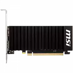 MSI Video Card Nvidia GeForce GT 1030 4GHD4 LP OC, 4GB DDR4, 64-bit, 2100MHz Memory Speed, 1430MHz Boost, 384 CUDA Cores, 1x DisplayPort 1.4a, HDMI 2.1, 300W Recommended PSU, 3Y