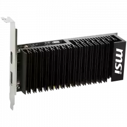 MSI Video Card Nvidia GeForce GT 1030 4GHD4 LP OC, 4GB DDR4, 64-bit, 2100MHz Memory Speed, 1430MHz Boost, 384 CUDA Cores, 1x DisplayPort 1.4a, HDMI 2.1, 300W Recommended PSU, 3Y