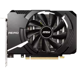 MSI Video Card NVidia GeForce RTX 3050 AERO ITX 8G OC, 8GB GDDR6, 128bit, Effective Memory Clock: 14000MHz, Boost: 1807MHz, 2560 CUDA Cores, PCI-E 4.0 x8, 3x DP, HDMI 2.1, RAY TRACING, 550W Recommended PSU, Backplate, 3Y