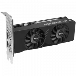 MSI Video Card Nvidia GeForce RTX 3050 LP E 6G OC, 2x HDMI, 1x DP, DUAL FAN, ATX