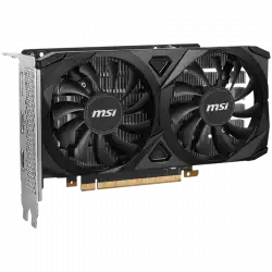 MSI Video Card Nvidia GeForce RTX 3050 VENTUS 2X 6G OC, 6GB GDDR6, 96bit, 14 Gbps Memory speed, Boost: 1492 MHz, 2304 CUDA Cores, PCIe 4.0, 1x DP 1.4a, 2xHDMI 2.1a, RAY TRACING, Dual Fan,  300W Recommended PSU, 3Y