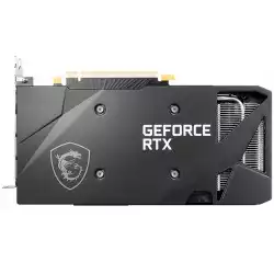 MSI Video Card NVidia GeForce RTX 3050 VENTUS 2X 8G OC, 8GB GDDR6, 128bit, Effective Memory Clock: 14000MHz, Boost: 1807MHz, 2560 CUDA Cores, PCI-E 4.0 x8, 3x DP, HDMI 2.1, RAY TRACING, TORX Fan 3.0, 550W Recommended PSU, Backplate, 3Y