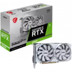 MSI Video Card Nvidia GeForce RTX 3050 VENTUS 2X XS WHITE 8G OC, 8GB GDDR6, 128bit, Boost: 1807 MHz, 2560 CUDA Cores, PCIe 4.0, 1x DP 1.4a, 1xHDMI 2.1a, 1xDL-DVI-D, RAY TRACING, Dual Fan, 500W, 3Y