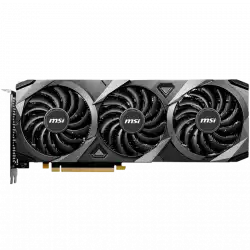 MSI Video Card Nvidia GeForce RTX 3060 Ti VENTUS 3X 8G OC LHR, 8GB GDDR6, 256-bit, 448.0 GB/s, 14000 MHz Effective Memory Clock, Boost: 1695 MHz,  4864 CUDA Cores, PCIe 4.0, 3x DP 1.4 , HDMI 2.1, RAY TRACING, 650W Recommended PSU, LHR, 3Y