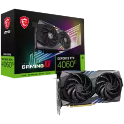 MSI Video Card Nvidia GeForce RTX 4060 Ti GAMING X 8G, 8GB GDDR6, 128bit, Effective Memory Clock: 18000MHz, Boost: 2655 MHz, 4352 CUDA Cores, PCIe 4.0, 3x DP 1.4a, HDMI 2.1a, RAY TRACING, Dual Fan, 1x 8pin, 550W Recommended PSU, 3Y
