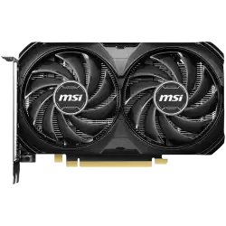 MSI Video Card Nvidia GeForce RTX 4060 Ti VENTUS 2X BLACK 8G OC, 8GB GDDR6, 128bit, Effective Memory Clock: 18000MHz, Boost: 2580 MHz, 4352 CUDA Cores, PCIe 4.0, 3x DP 1.4a, HDMI 2.1a, RAY TRACING, Dual Fan, 1x 8pin, 550W Recommended PSU, 3Y