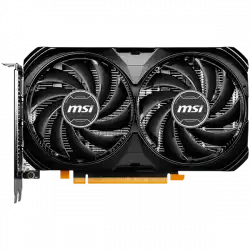 MSI Video Card Nvidia GeForce RTX 4060 VENTUS 2X BLACK 8G, 8GB GDDR6, 128bit, Boost: 2460 MHz, 3072 CUDA Cores, PCIe 4.0, 3x DP 1.4a, HDMI 2.1a, RAY TRACING, Dual Fan, 1x 8pin, 550W Recommended PSU, 3Y