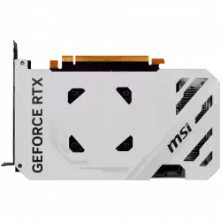 MSI Video Card Nvidia GeForce RTX 4060 VENTUS 2X WHITE 8G OC, 8GB GDDR6, 128bit, Boost: 2490 MHz, 3072 CUDA Cores, PCIe 4.0, 3x DP 1.4a, HDMI 2.1a, RAY TRACING, Dual Fan, 1x 8pin, 550W Recommended PSU, 3Y