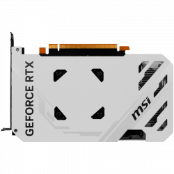 MSI Video Card Nvidia GeForce RTX 4060 VENTUS 2X WHITE 8G OC, 8GB GDDR6, 128bit, Boost: 2490 MHz, 3072 CUDA Cores, PCIe 4.0, 3x DP 1.4a, HDMI 2.1a, RAY TRACING, Dual Fan, 1x 8pin, 550W Recommended PSU, 3Y
