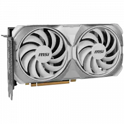 MSI Video Card NVidia GeForce RTX 4070 SUPER 12G VENTUS 2X WHITE OC, 12GB GDDR6X, 192-bit, 2505 MHz Boost, 7168 CUDA Cores, PCIe 4.0, 3x DP 1.4a, HDMI 2.1a, RAY TRACING, Dual Fan, 650W Recommended PSU, 3Y