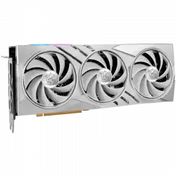 MSI Video Card Nvidia GeForce RTX 4070 TI GAMING X SLIM WHITE 12G, 12GB GDDR6X, 192bit, Boost: 2730 MHz, 7680 CUDA Cores, PCIe 4.0, 3x DP 1.4a, HDMI 2.1a, RAY TRACING, Triple Fan, 1x 16pin, 700W Recommended PSU, 3Y