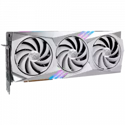 MSI Video Card Nvidia GeForce RTX 4080 16GB GAMING X TRIO WHITE, 16GB GDDR6X, 256bit, Effective Memory Clock: 22400MHz, Boost: 2595 MHz, 9728 CUDA Cores, PCIe 4.0, 3x DP 1.4a, HDMI 2.1a, RAY TRACING, Triple Fan, 850W Recommended PSU, 3Y