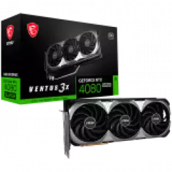 MSI Video Card Nvidia GeForce RTX 4080 SUPER 16G VENTUS 3X OC, 16GB GDDR6X/256bit, PCI Express Gen 4, 2xDP, 2x HDMI, RECOMMENDED PSU 750W
