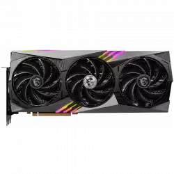 MSI Video Card NVidia GeForce RTX 4090 GAMING X TRIO 24G, 24GB GDDR6X, 384-bit, 2595 MHz Boost, 16384 CUDA Cores, PCIe 4.0, 3x DP 1.4a, HDMI 2.1a, RAY TRACING, Triple Fan, 850W Recommended PSU, 3Y