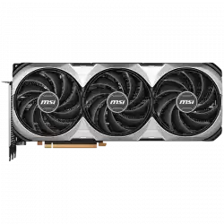 MSI Video Card Nvidia GeForce RTX 4090 VENTUS 3X E 24G OC,  24GB GDDR6X, 384-bit, 21 Gbps Effective Memory Clock, 2550 MHz Boost, 16384 CUDA Cores, 2 x DP v1.4a, 2 x HDMI 2.1a, 1 x 16-pin RAY TRACING, Triple Fan, 850W Recommended PSU, 3Y