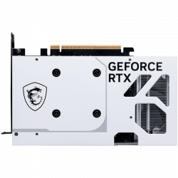 MSI Video Card NVIDIA GeForce RTX 5060 8G VENTUS 2X OC WHITE, 8GB GDDR7, 128-bit, 2535 MHz Boost, 3840 CUDA Cores, PCIe 5.0 (x8), 3x DP 2.1b, HDMI 2.1b, RAY TRACING, Dual Fan, 145W TDP, 8-pin PCIe Power, G-SYNC, 2-Slot, 3Y