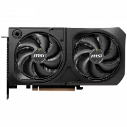 MSI Video Card NVIDIA GeForce RTX 5060 Ti 8G SHADOW 2X OC PLUS, 8GB GDDR7, 128-bit, 2617 MHz Boost, 4608 CUDA Cores, PCIe 5.0 (x8), 3x DP 2.1b, HDMI 2.1b, RAY TRACING, Dual Fan, 180W TDP, 8-pin PCIe Power, G-SYNC, 2-Slot, 3Y