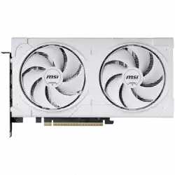 MSI Video Card NVIDIA GeForce RTX 5060 Ti 8G VENTUS 2X OC WHITE PLUS, 8GB GDDR7, 128-bit, 2617 MHz Boost, 4608 CUDA Cores, PCIe 5.0 (x8), 3x DP 2.1b, HDMI 2.1b, RAY TRACING, Dual Fan, 180W TDP, 8-pin PCIe Power, G-SYNC, 2-Slot, 3Y