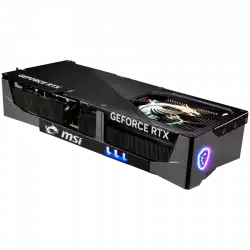 MSI Video Card Nvidia GeForce RTX 5090 32G GAMING TRIO OC, 32GB GDDR7, 512bit, Effective Memory Clock: 28000MHz, Boost: 2482 MHz, 21760 CUDA Cores, PCIe 5.0, 3x DP 2.1b, HDMI 2.1b, RAY TRACING, Triple Fan, 1x16pin, 1000W Recommended PSU, 3Y