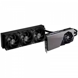 MSI Video Card NVIDIA GeForce RTX 5090 32G SUPRIM LIQUID SOC, 32GB GDDR7, 512-bit, 2580 MHz Boost (Gaming Mode), 21760 CUDA Cores, PCIe 5.0 x16, 3x DP 2.1b, HDMI 2.1b, RAY TRACING, Hybrid Liquid Cooling, 600W TDP, 16-pin PCIe Power, G-SYNC, 3Y