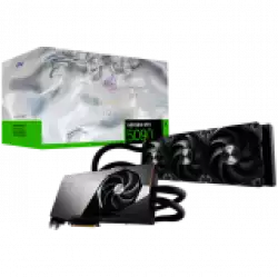 MSI Video Card NVIDIA GeForce RTX 5090 32G SUPRIM LIQUID SOC, 32GB GDDR7, 512-bit, 2580 MHz Boost (Gaming Mode), 21760 CUDA Cores, PCIe 5.0 x16, 3x DP 2.1b, HDMI 2.1b, RAY TRACING, Hybrid Liquid Cooling, 600W TDP, 16-pin PCIe Power, G-SYNC, 3Y MSI Video Card NVIDIA GeForce RTX 5090 32G SUPRIM LIQUID SOC, 32GB GDDR7, 512-bit, 2580 MHz Boost (Gaming Mode), 21760 CUDA Cores, PCIe 5.0 x16, 3x DP 2.1b, HDMI 2.1b, RAY TRACING, Hybrid Liquid Cooling, 600W TDP, 16-pin PCIe Power, G-SYNC, 3Y