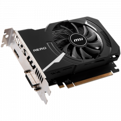 MSI Video Card NVidia GT 1030 AERO ITX 2GD4 OC (2G GDDR4 ,HDMI,  DVI) retail