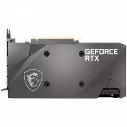 MSI Video Card Nvidia RTX 3060 Ti VENTUS 2X 8GD6X OC, 8GB GDDR6X, 256-bit, 19GBps, Boost: 1695 MHz, 4864 CUDA Cores, PCIe 4.0, 3x DP 1.4a, HDMI 2.1, RAY TRACING, Dual Fan, 600W Recommended PSU, 3Y
