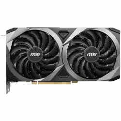 MSI Video Card Nvidia RTX 3060 Ti VENTUS 2X 8GD6X, 8GB GDDR6, 256-bit, 19GBps, Boost: 1665 MHz, 4864 CUDA Cores, PCIe 4.0, 3x DP 1.4a, HDMI 2.1, RAY TRACING, Dual Fan, 600W Recommended PSU, 3Y