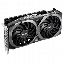 MSI Video Card Nvidia RTX 3060 Ti VENTUS 2X 8GD6X OC, 8GB GDDR6X, 256-bit, 19GBps, Boost: 1695 MHz, 4864 CUDA Cores, PCIe 4.0, 3x DP 1.4a, HDMI 2.1, RAY TRACING, Dual Fan, 600W Recommended PSU, 3Y MSI Video Card Nvidia RTX 3060 Ti VENTUS 2X 8GD6X OC, 8GB GDDR6X, 256-bit, 19GBps, Boost: 1695 MHz, 4864 CUDA Cores, PCIe 4.0, 3x DP 1.4a, HDMI 2.1, RAY TRACING, Dual Fan, 600W Recommended PSU, 3Y