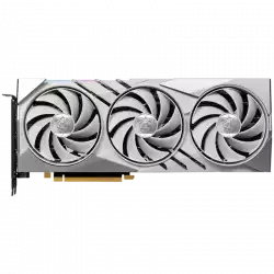 MSI Video Card Nvidia RTX 4070 SUPER 12G GAMING X SLIMWHITE, 12GB GDDR6X, 192bit, 21Gbps Memory speed, Boost: 2640 MHz, 7168 CUDA Cores, 3x DP 1.4a, HDMI 2.1a, RAY TRACING, Triple Fan, 1x 16pin, 650W Recommended PSU, 3Y