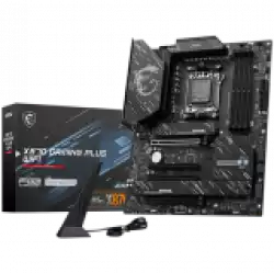 MSI X870 GAMING PLUS ATX,Socket AM5, AMD Ryzen 9000, Dual Channel DDR5 up to 8200(OC)MHz, 4x PCIe x16 slots, 3x M.2 slot, 4xUSB 2.0, 2xUSB 5Gbps A, 2xUSB 10Gbps A, 1xUSB 10 Gbps C,1xUSB 20 2xUSB 40Gbps C,1x HDMI, 1xType-C, 5G LAN, 7.1 Audio, 3y w