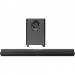 Multimedia Bluetooth Speakers F&D HT-330 2.1 TV Soundbar with Wired Subwoofer, 80W(40W+20W*2) (RMS), Subwoofer driver: 6.5