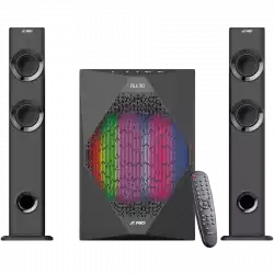 Multimedia Speakers F&D T-300X 2.1 TV, 17.5Wx2+35W (70W  RMS), Satellite driver: 2