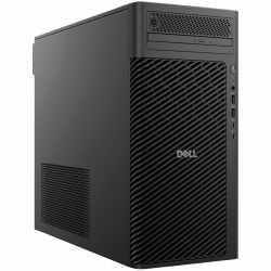 Настолен Компютър Dell Pro Max Tower T2 (FCT2250), Intel Core Ultra 7 265 (20C, 20T, 30MB cache, up to 5.3GHz), 16GB (1x16GB) DDR5, 512GB M.2 SSD, Integrated Graphics, BG KBD, Mouse, Ubuntu, 3Y ProSupport