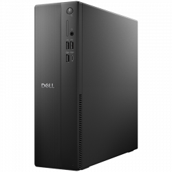 Настолен Компютър Dell Pro Slim Essential (QVS1260), Intel Core i3-14100(4C, 8T, 12MB, up to 4.7GHz), 8GB(1x8GB) DDR5, 512GB M.2 SSD, UHD 730 Graphics, WiFi+BT, BG KBD+Mouse, Ubuntu, 3Y ProSupport
