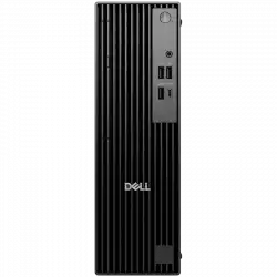 Настолен Компютър Dell Pro Slim (QCS1250), Intel Core Ultra 5 235 vPro(14C, 13 TOPS NPU, up to 5.0GHz), 8GB (1x8GB) DDR5, 512GB M.2 SSD, Integrated Intel Graphics, BG KBD, Mouse, Ubuntu, 3Y ProSupport