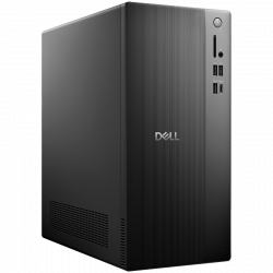Настолен Компютър Dell Pro Tower Essential (QVT1260), Intel Core i5-14400(10C, 16T, 20MB, up to 4.7GHz), 16GB(1x16GB) DDR5, 1TB M.2 SSD, UHD 730 Graphics, WiFi+BT, BG KBD+Mouse, Ubuntu, 3Y ProSupport