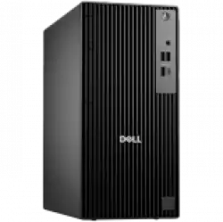 Настолен Компютър Dell Pro Tower (QCT1250), Intel Core i3-14100(4C, 8T, 12MB, up to 4.7GHz), 8GB(1x8GB) DDR5, 512GB M.2 SSD, Integrated Graphics, 8x DVD+/-RW, BG KBD+Mouse, Ubuntu, 3Y ProSupport