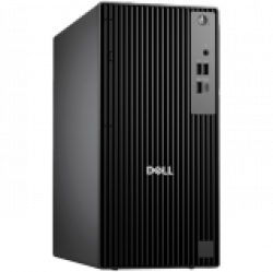 Настолен Компютър Dell Pro Tower (QCT1250), Intel Core i3-14100(4C, 8T, 12MB, up to 4.7GHz), 8GB(1x8GB) DDR5, 512GB M.2 SSD, Integrated Graphics, 8x DVD+/-RW, BG KBD+Mouse, Ubuntu, 3Y ProSupport