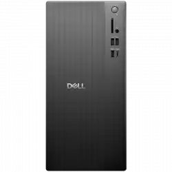 Настолен Компютър Dell Tower (ECT1250), Intel Core i3 14100 (4C, 8T, 12MB cache, up to 4.7GHz), 8GB (1x8GB) DDR5, 512GB M.2 SSD, Intel UHD Graphics 730,  Wi-Fi+BT,  BG KBD, Mouse, Ubuntu, 3Y ProSupport
