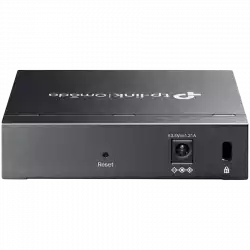 Omada 5-Port Gigabit Easy Managed Switch with 4-Port PoE+ 4× Gigabit PoE+ Ports, 1× Gigabit Non-PoE Ports 802.3at/af, 65 W PoE Power, Desktop Steel Case and Fanless Integration with Omada SDN Controller