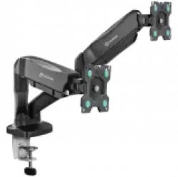 ONKRON Dual Monitor Desk Mount Stand for 13 to 32-Inch LCD LED Monitors up to 8 kg, Black ONKRON Dual Monitor Desk Mount Stand for 13 to 32-Inch LCD LED Monitors up to 8 kg, Black