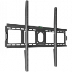 ONKRON Fixed TV Wall Mount for 55 to 100-inch Flat Panel TVs Digital Panels 75 kg, Black