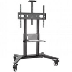 ONKRON Mobile TV stand for 55"-90" up to 75 kg, black